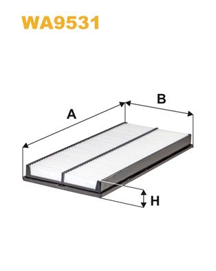 WIX FILTERS Воздушный фильтр WA9531